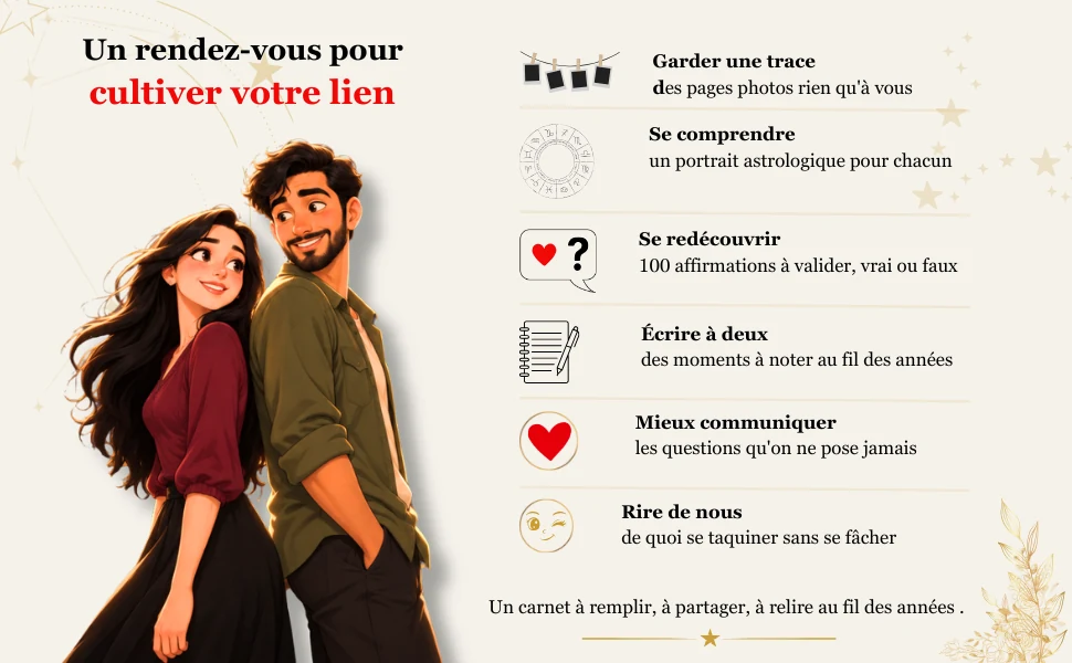 Carnet de couple À Nous Deux